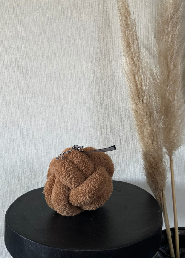 Knotenkissen Gr. S, Teddy, alle Farben – Bild 2